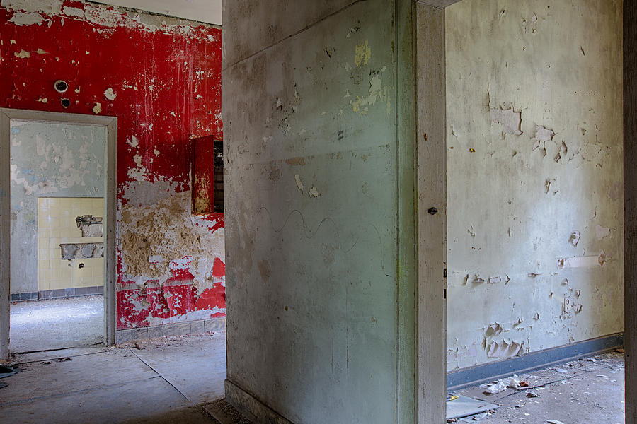 From Door To Door - Abandoned Building Photograph by Dirk Ercken