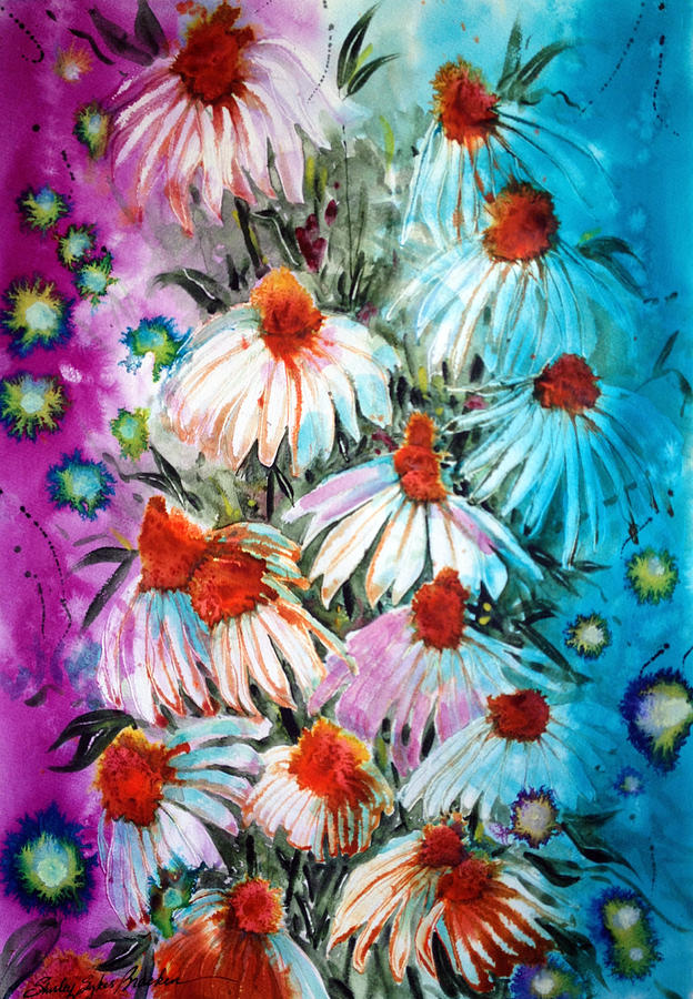 From Hot to Cold Painting by Shirley Sykes Bracken