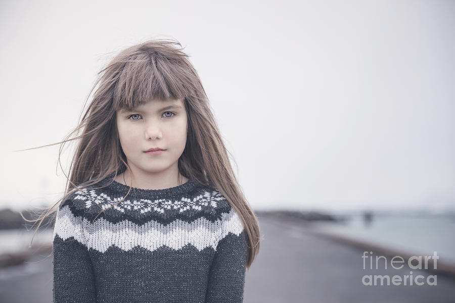 Portrait Photograph - From Iceland With Love by Evelina Kremsdorf