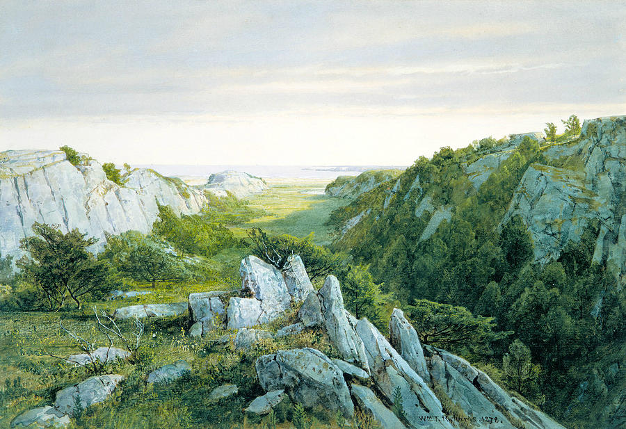 From Paradise to Purgatory, Newport Painting by William Trost Richards