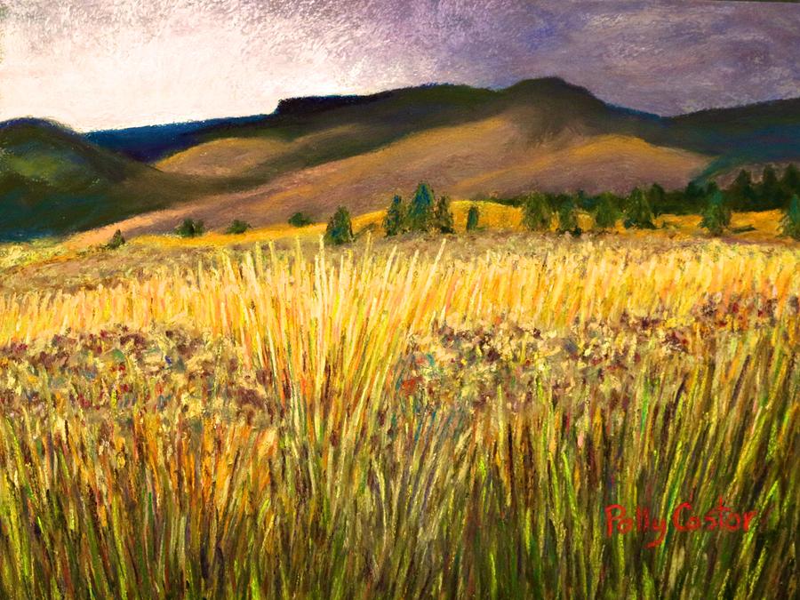 From Storm into Sunshine Pastel by Polly Castor