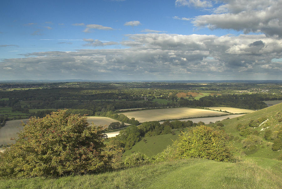From the Downs to the Weald Photograph by Hazy Apple