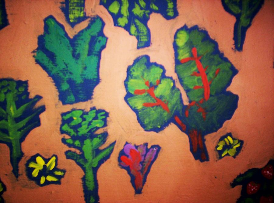 Vegetable Painting - From the Earth 2 by Winsome Gunning