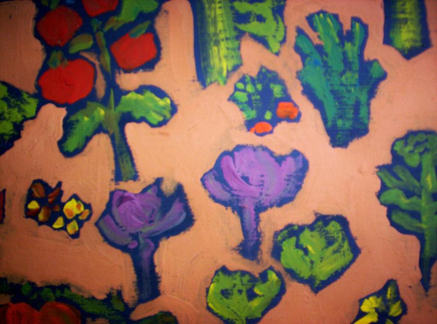Vegetable Painting - From the Earth by Winsome Gunning
