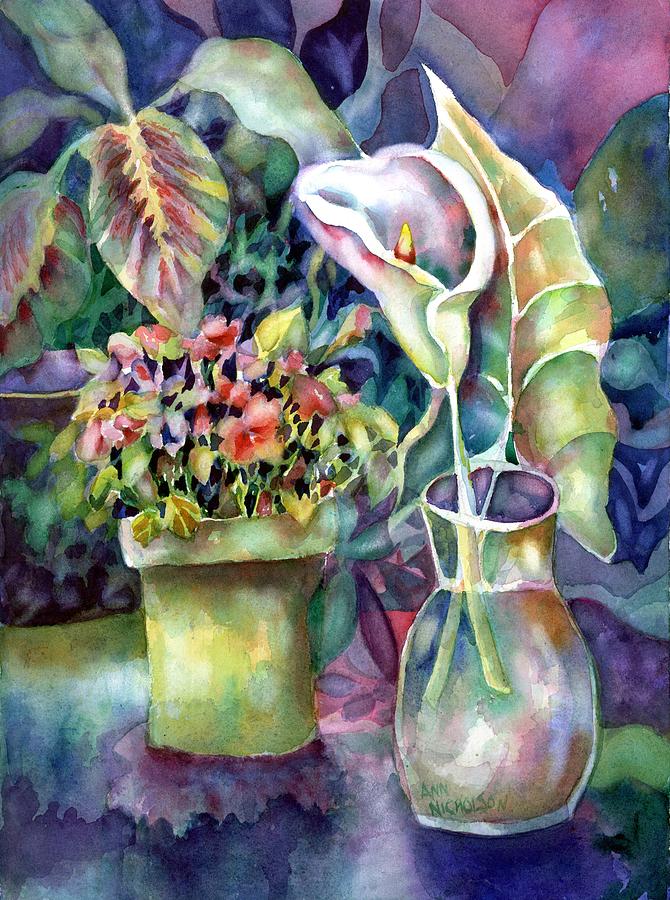 From The Garden Painting by Ann Nicholson