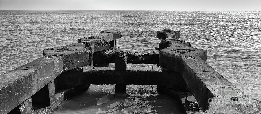 Monochrome Photograph - From the Past by Ricky L Jones Monochrome Photograph - From the Past by Ricky L Jones