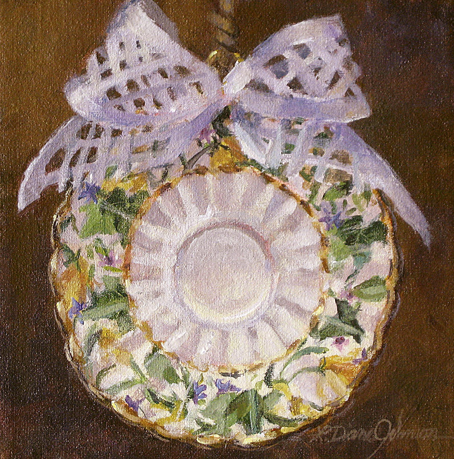 From the Queens Table Painting by L Diane Johnson