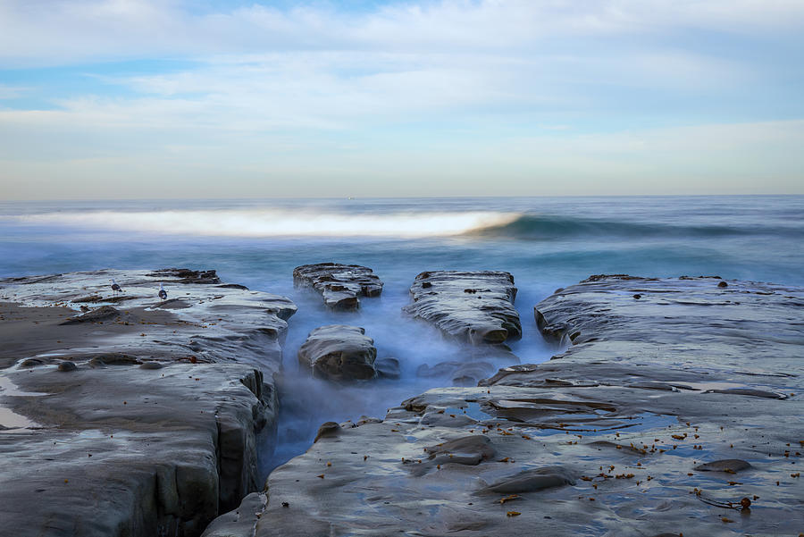The Wave At The Reef La Jolla Coast Photograph by Joseph S Giacalone