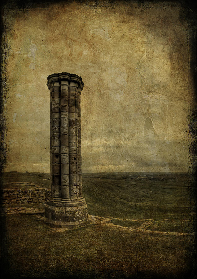 Column Photograph - From The Ruins Of A Fallen Empire by Evelina Kremsdorf