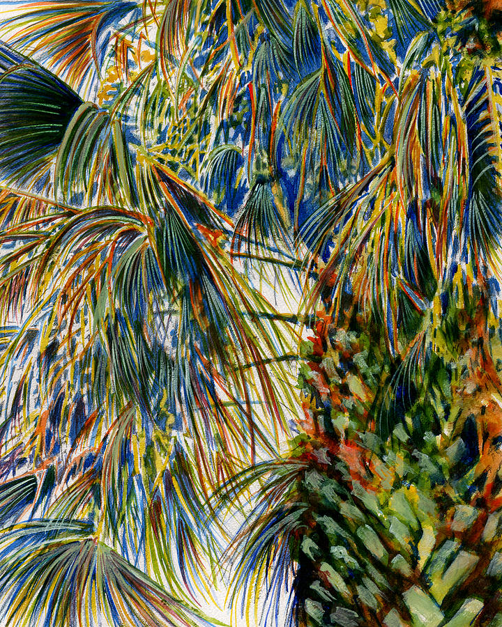 Fronds Painting by Thomas Hamm