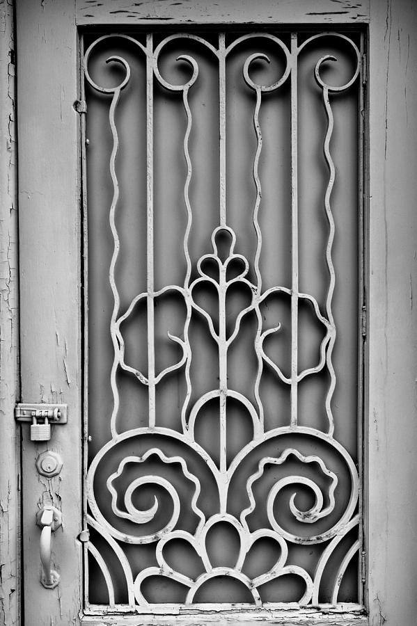 Front Door Detail Photograph by Colleen Kammerer