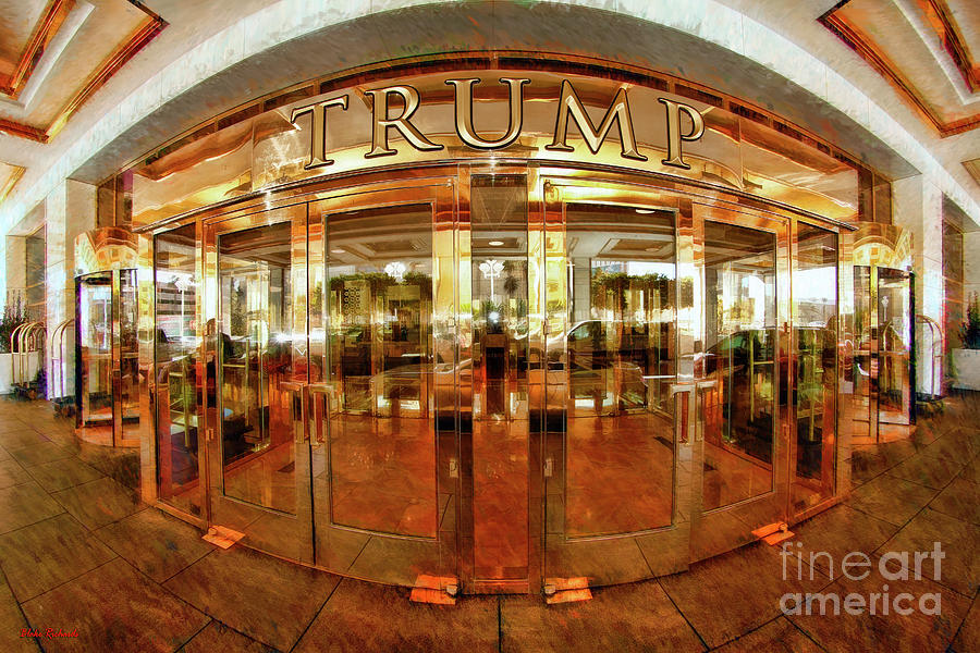 Front Door Trump International Hotel Las Vegas Photograph by Blake Richards