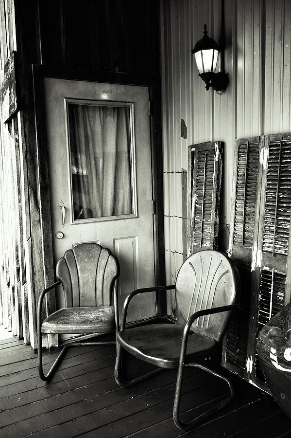 Front Porch Chairs B Photograph By John Myers
