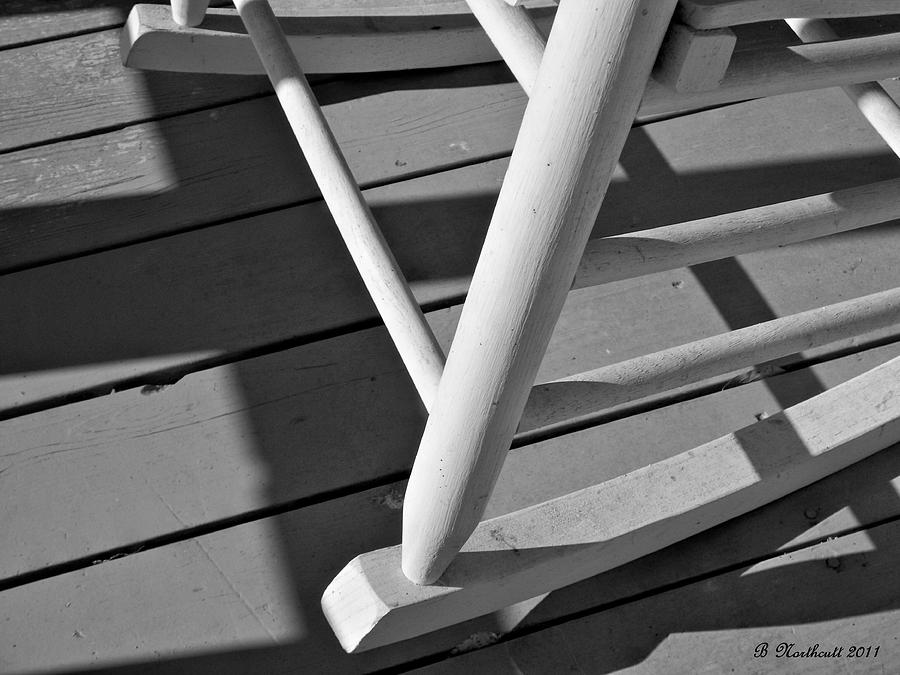 Porch Photograph - Front Porch Rocker by Betty Northcutt Porch Photograph - Front Porch Rocker by Betty Northcutt