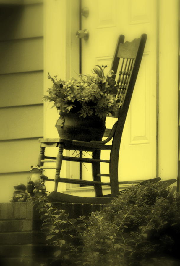 Flower Photograph - Front Porch by Trudi Southerland