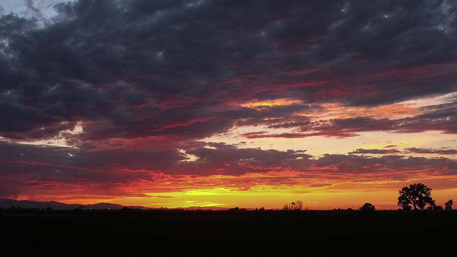 Front Range Sunset Photograph by Monte Stevens