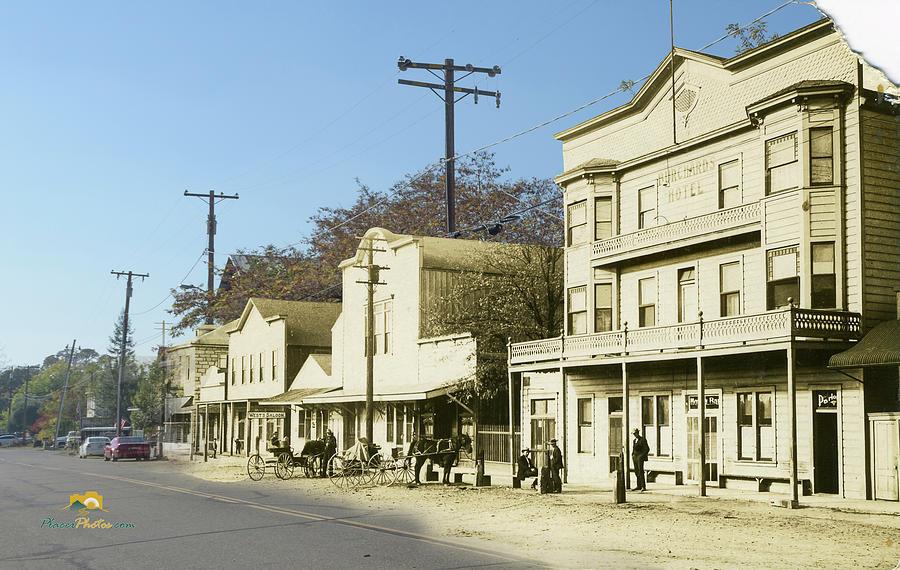 Front Street Looking South from Rocklin Road Photograph by Jim Thompson