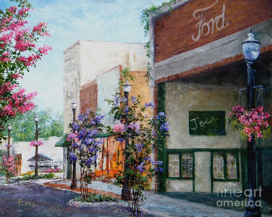Front Street Painting by Virginia Potter