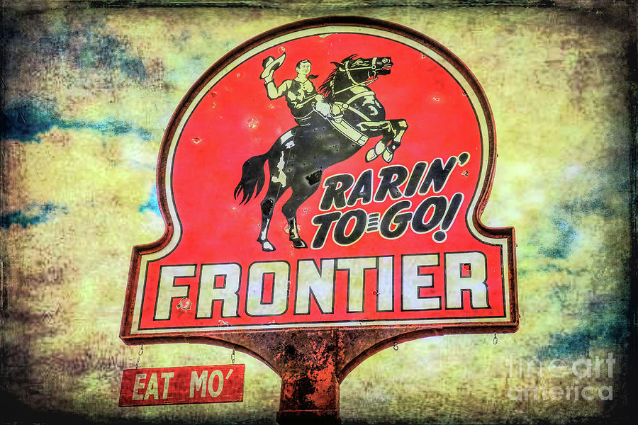 Frontier Gas Photograph by Lynn Sprowl