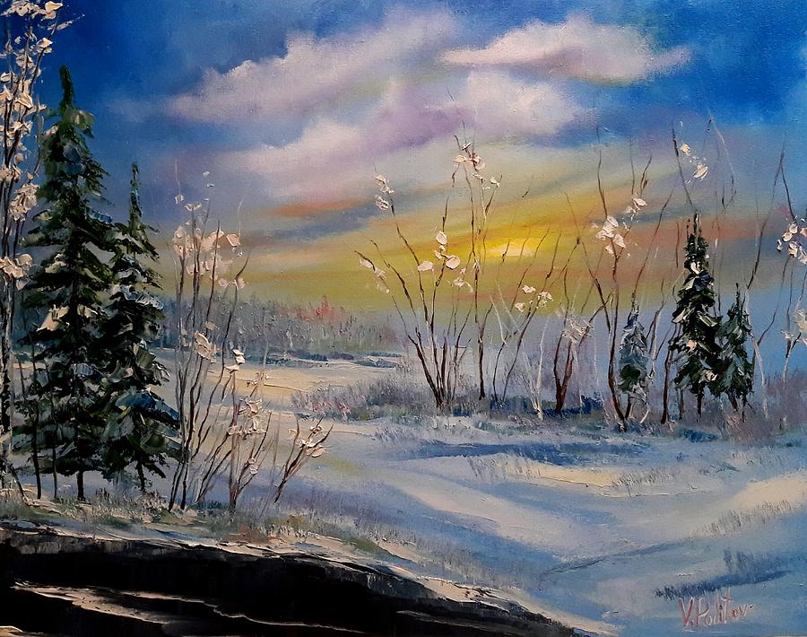 Winter Painting - Frost and sun ... by Politov Valeryi