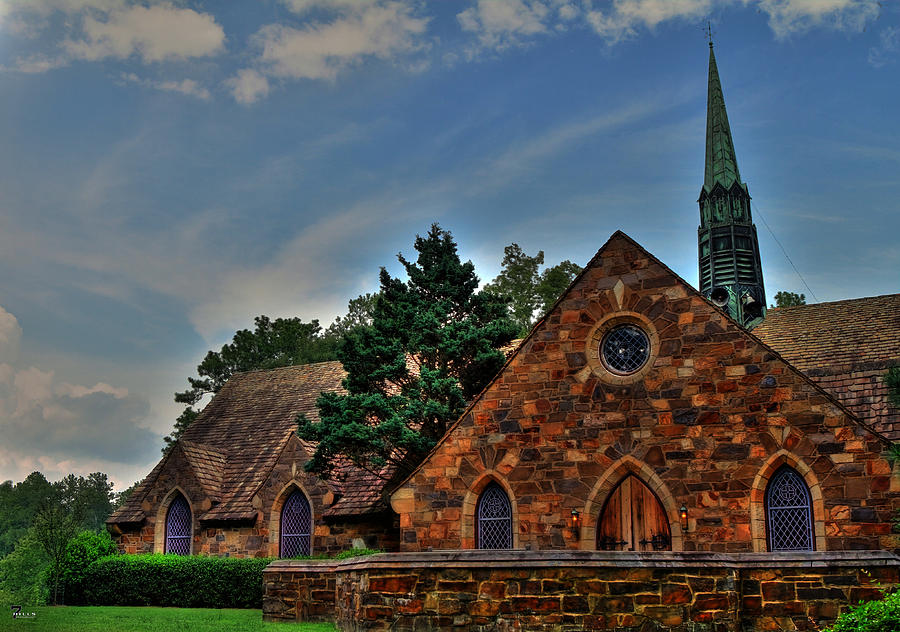 Frost Chapel in HDR Photograph by Jason Blalock
