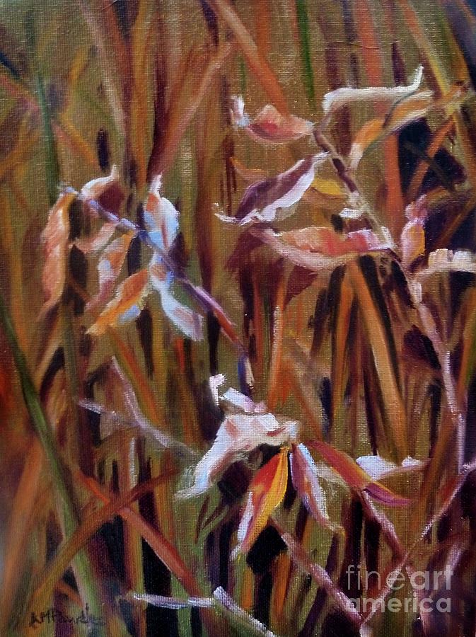 Frost on the Reeds Painting by K M Pawelec