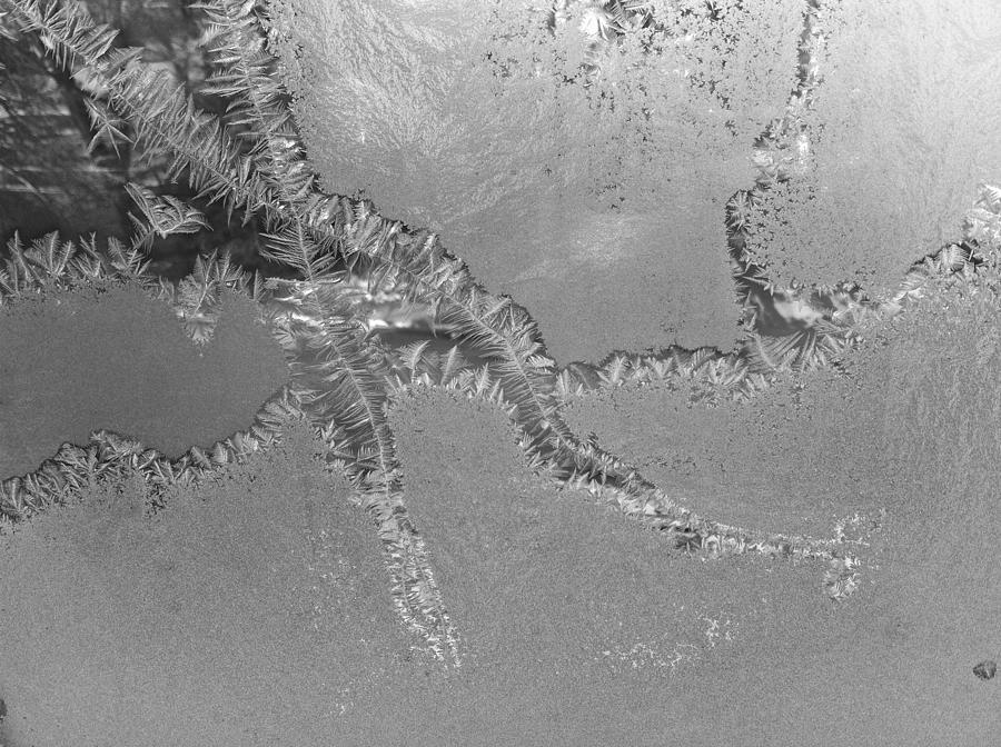 Frost Pathways Photograph by Polly Castor