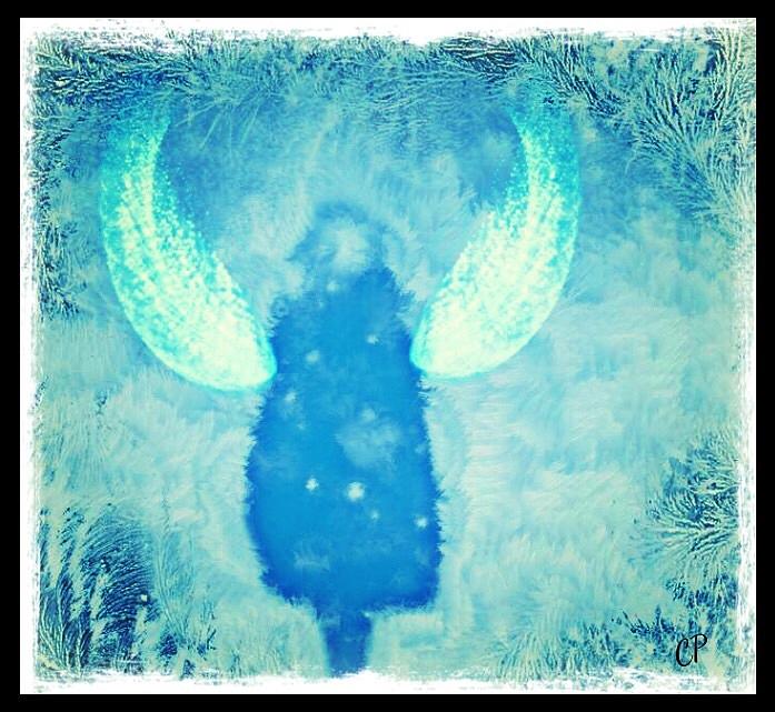 Frosted angel Digital Art by Christine Paris