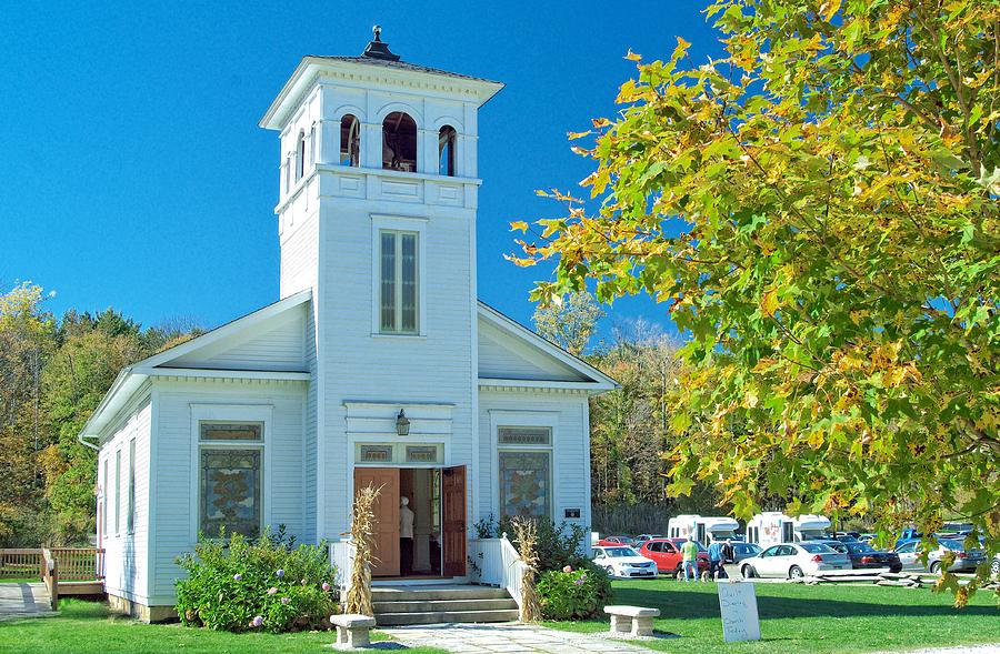 Frostville Village Church Photograph