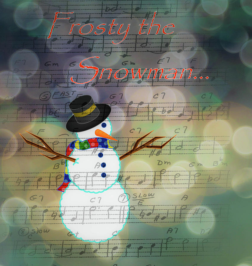 Frosty the Snowman Photograph by Steph  Gabler