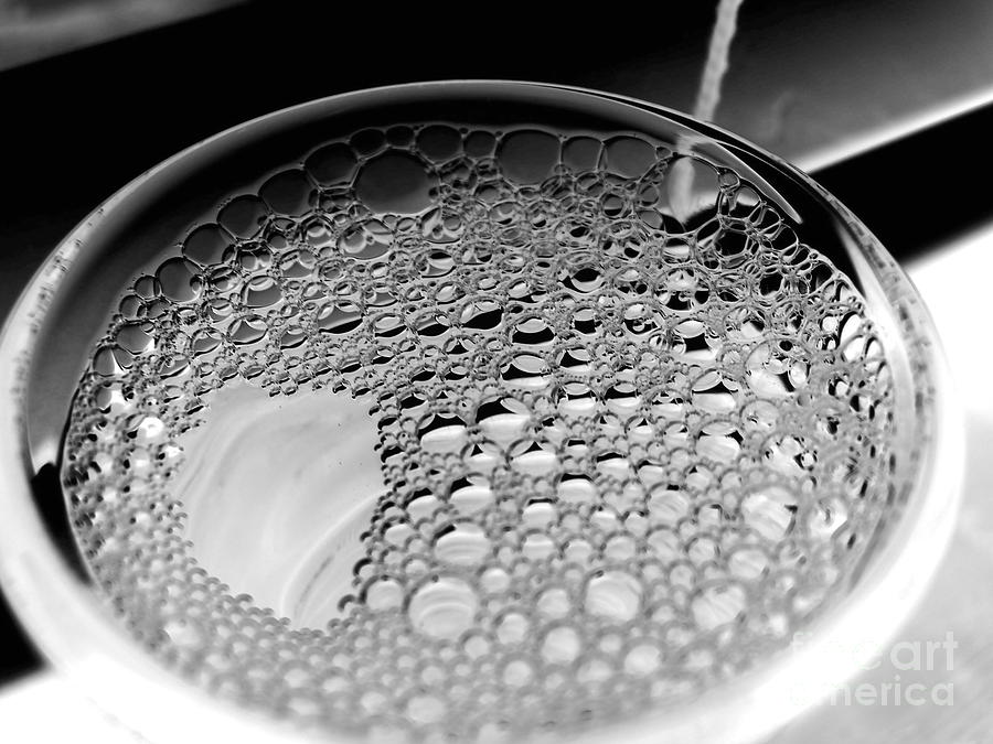 Abstract Photograph - Froth by Dani Marie