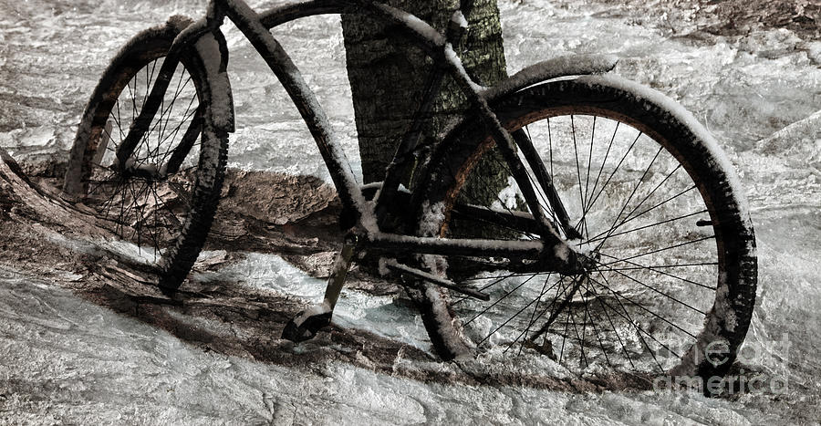 frozen bicycle 18 inch