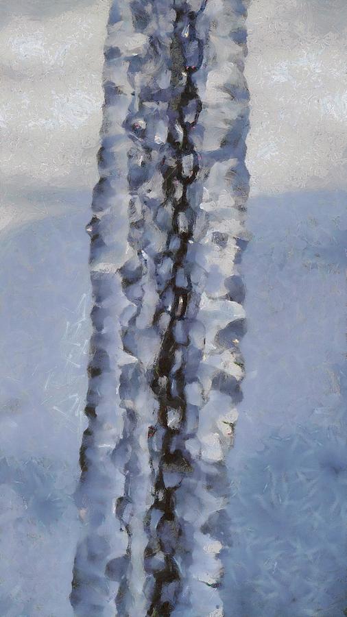 Frozen Chain Digital Art