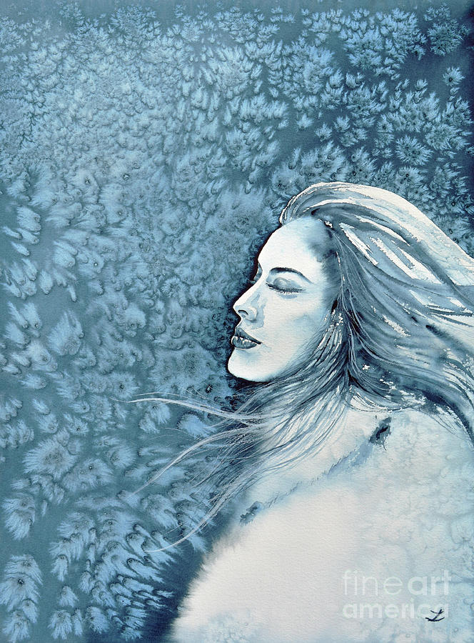 Frozen Dreams Painting by Zaira Dzhaubaeva