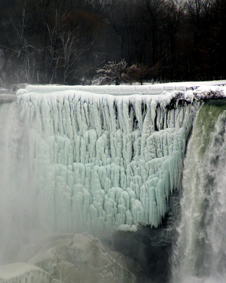 Frozen Falls Photograph by Anthony Jones