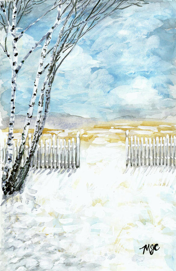 Frozen Fence by Meghan Coyle Frozen Fence by Meghan Coyle