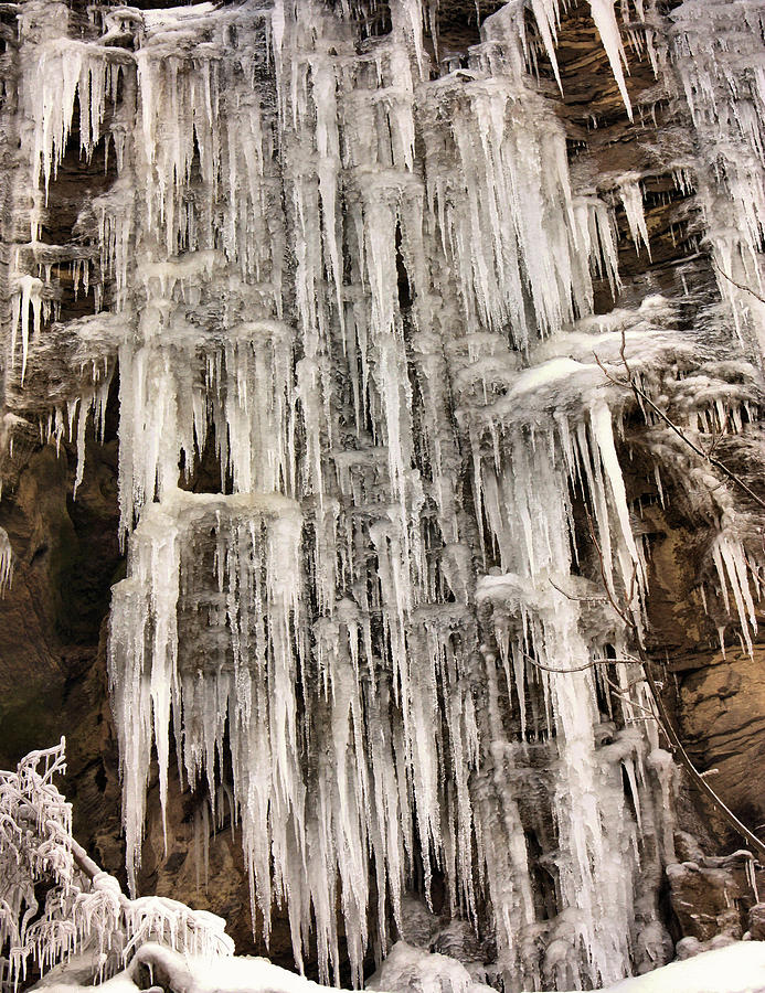 Frozen Flow Photograph by Kristin Elmquist