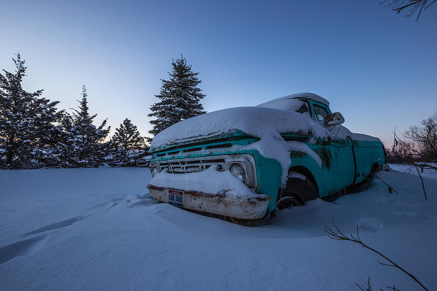 Frozen Ford Photograph by Aaron J Groen