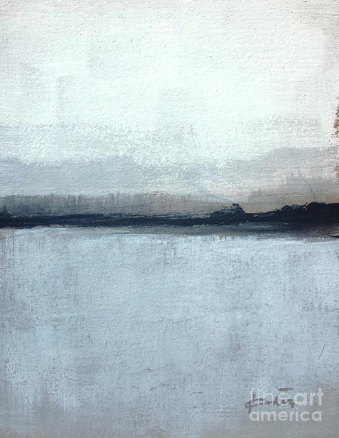 Frozen Lake #2 Painting by Vesna Antic