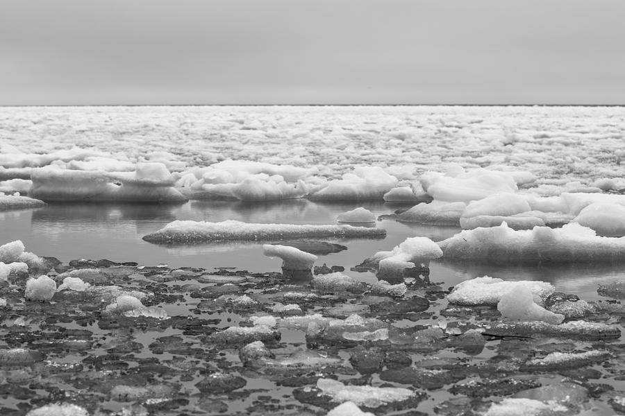 Frozen Lake Michigan  Photograph by John McGraw