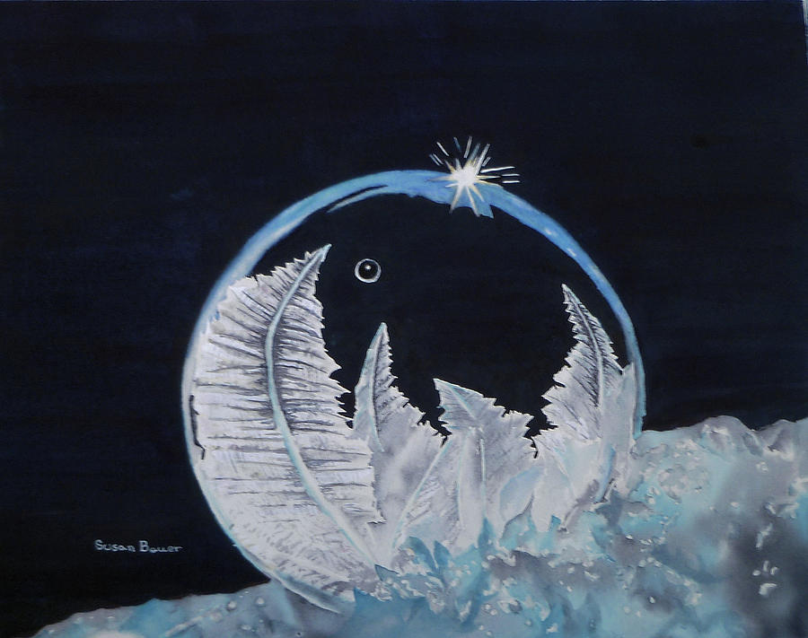 Frozen Painting by Susan Bauer