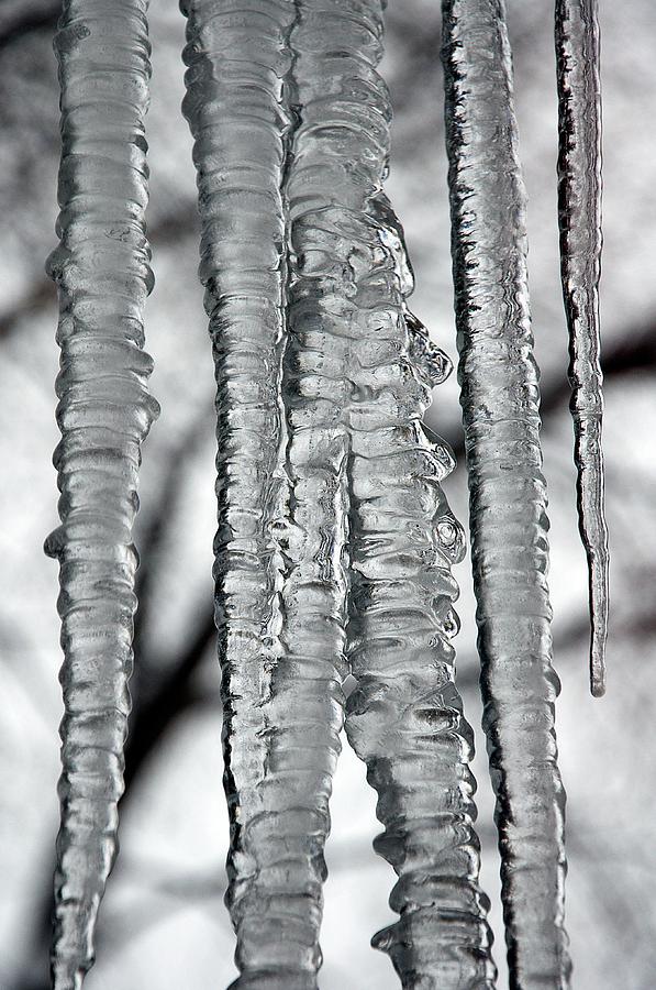 Frozen water - 1 Photograph by John Millson - Fine Art America