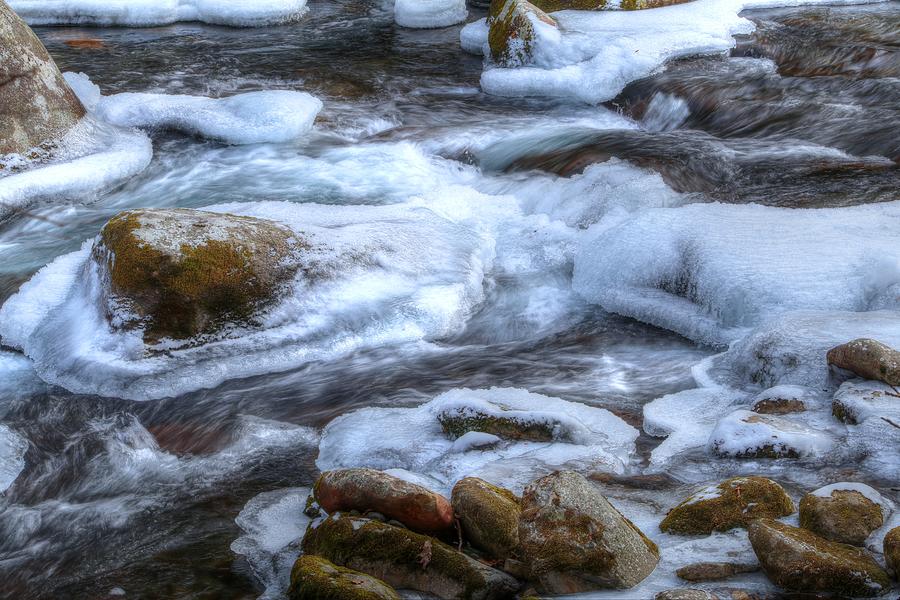 Frozen Waters Of Big Creek Photograph by Carol Montoya