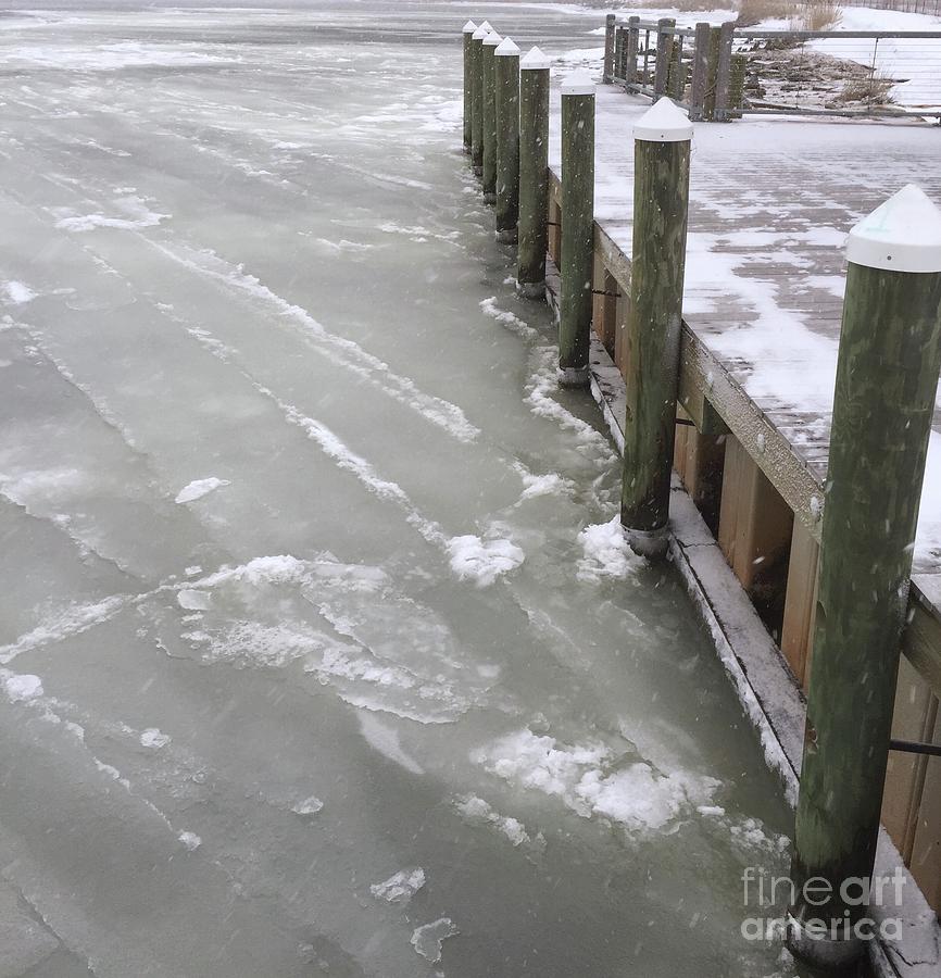 Frozen Waves Photograph by CAC Graphics