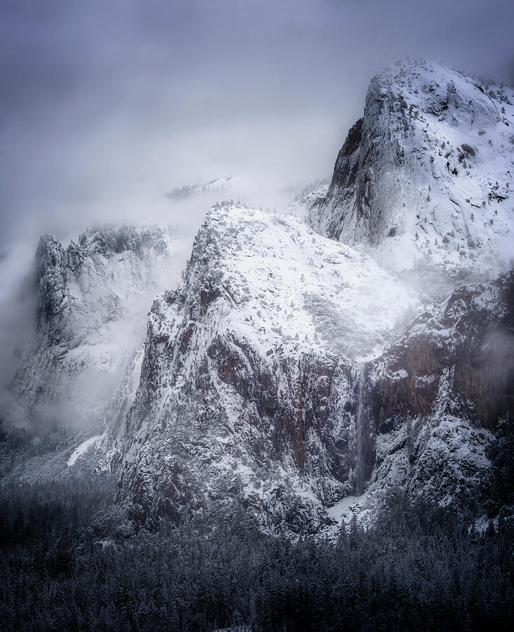 Frozen Yosemite Photograph by Nicki Frates