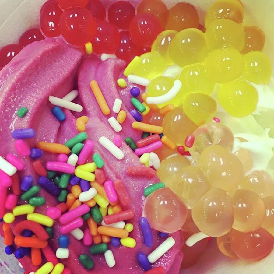 Colorful Photograph - #frozenyogurt #mgmart #mariannamills by Marianna Mills Colorful Photograph - #frozenyogurt #mgmart #mariannamills by Marianna Mills