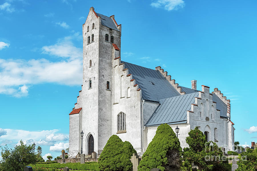 Fru Alstad Church Photograph by Antony McAulay