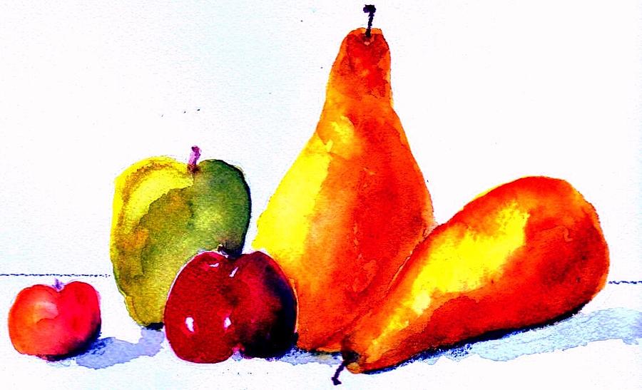 Fruit Painting by Anne Duke