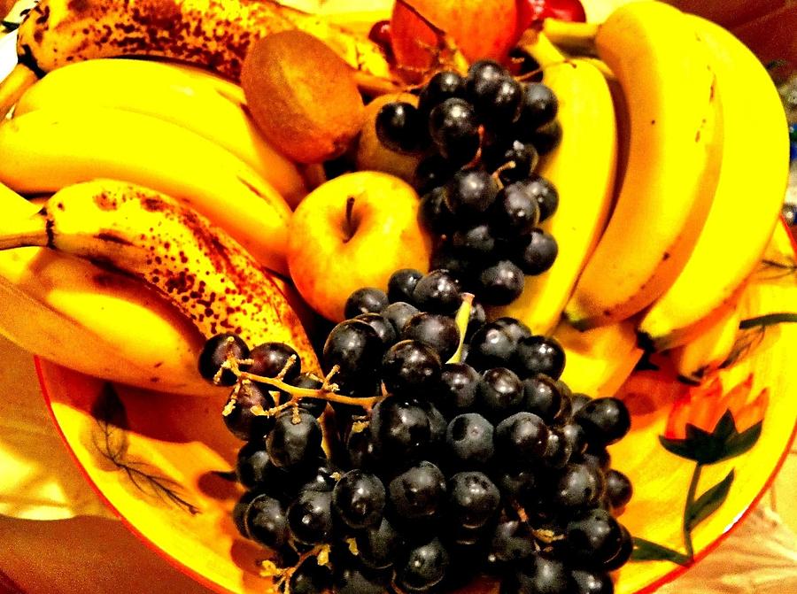 Fruit Photograph - Fruit basket by Carlos Avila