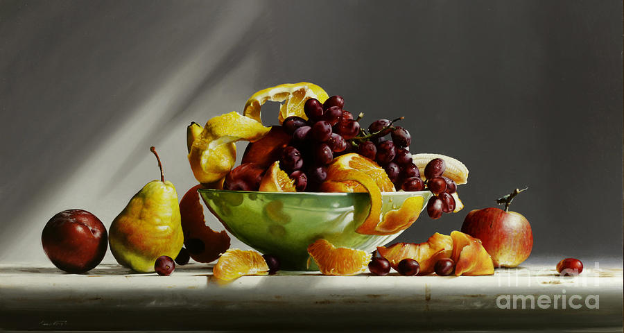 Still Life Painting - Fruit Bowl #5 by Lawrence Preston